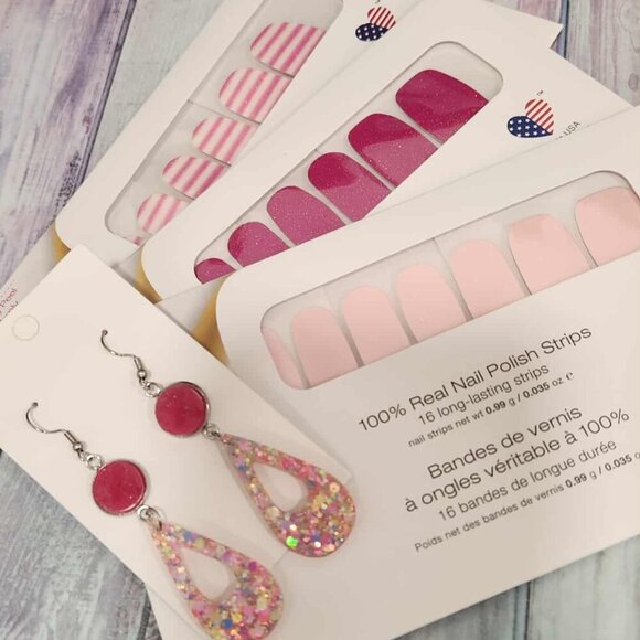 Color Street- Retired Pink Bundles - Picture 1 of 9